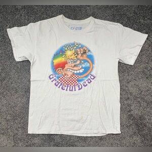 Grateful Dead Liquid Blue Shirt Men’s Large 2003 Tie Dye Ice Cream Man Tour